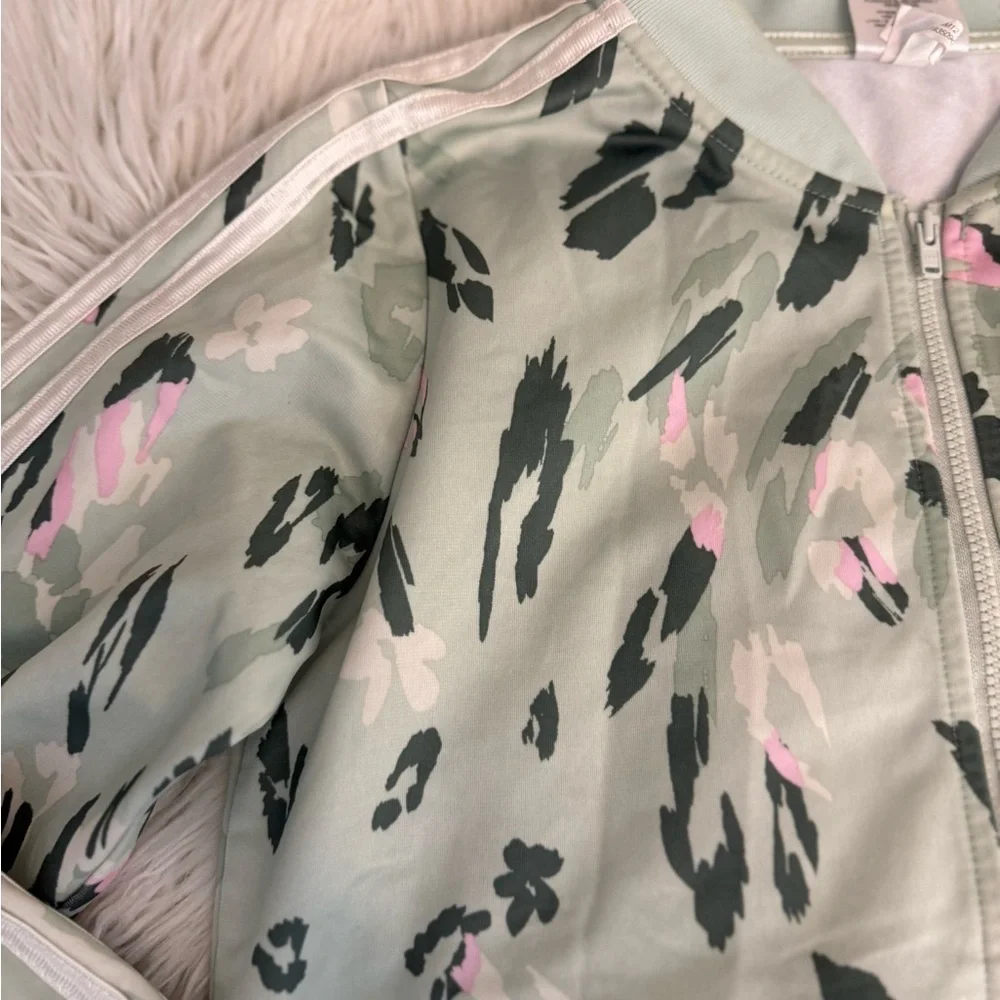 Adidas Mint Green and Soft Pink Jacket